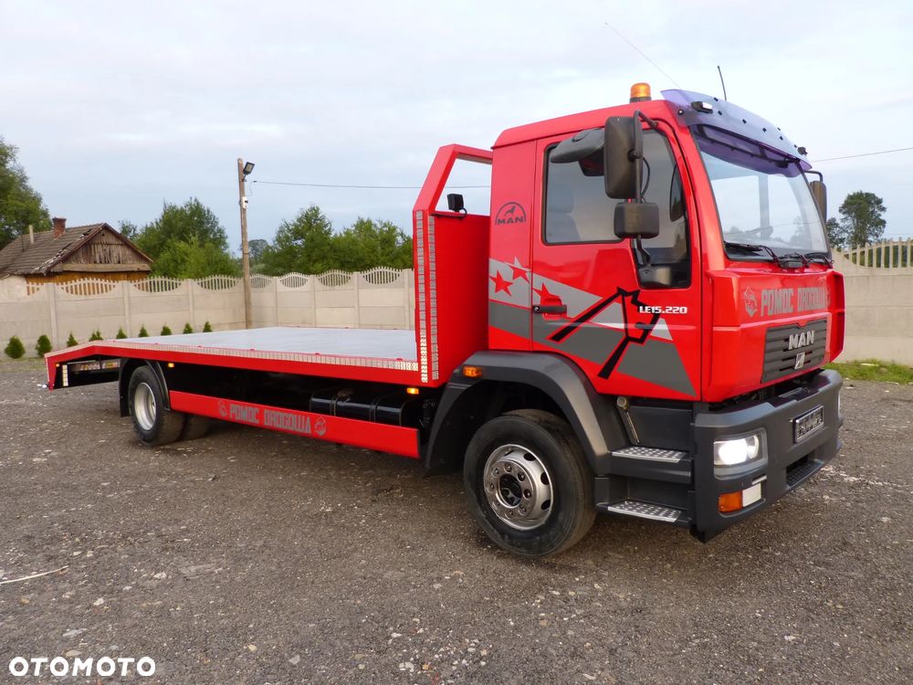 MAN LE 15.220 POMOC DROGOWA / AUTOLAWETA / SPECJALNY / DMC 15 T / ŁAD. 9000 KG / BLOKADA MOSTU - 12
