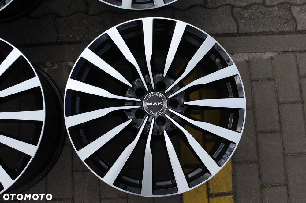 mak 20cali 5x112 et22 9,5j mercedes glc glk 204x gle h1gle r w251 sls w177 - 5