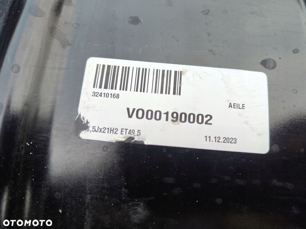 FELGA VOLVO XC60 XC 60 II R DESIGN BLACK EDITION 21 ORYGINAŁ 32410168 - 2