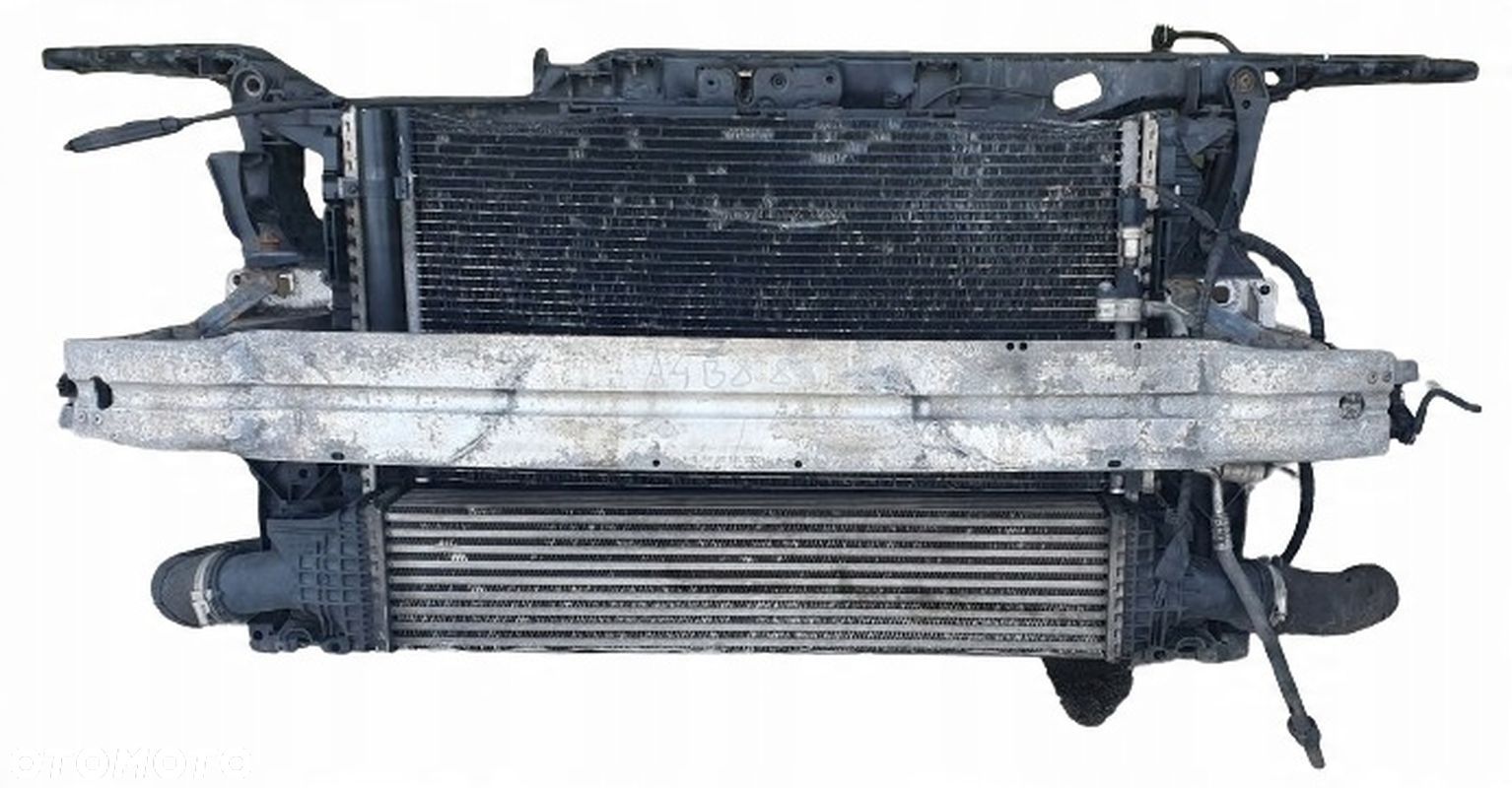 Audi A4 B8 8K0 07-12 2.0 TDI pas przedni chłodnice wzmocnienie wentylatory - 1