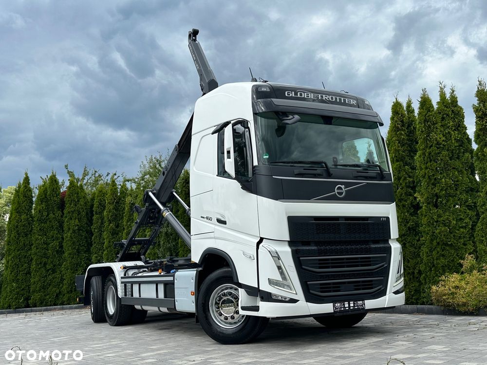 Volvo / FH460 / 6X2 / HAKOWIEC / MEILLER -KIPPER / Oś-SKRĘTNA-PODNOSZONA / - 6