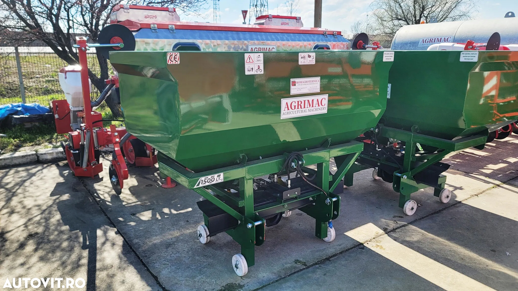 Agrimac Masina de Imprastiat Ingrasaminte 24-36 m. - 10