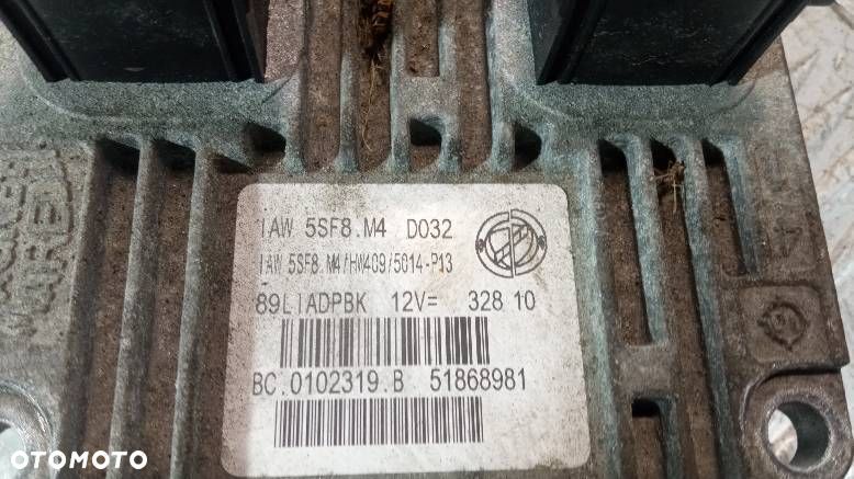 STEROWNIK SILNIKA FIAT PANDA 2 51868981 - 2