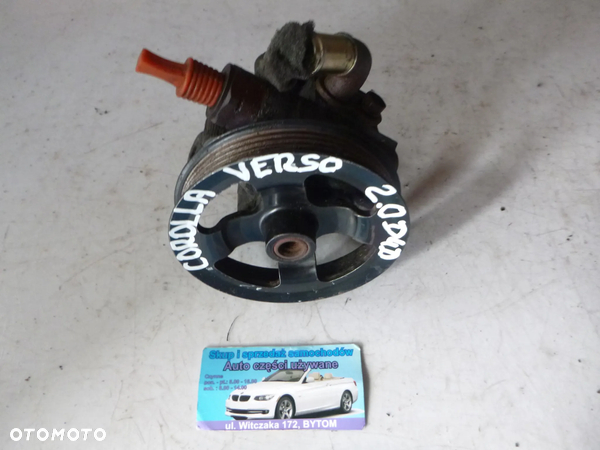 POMPA WSPOMAGANIA TOYOTA COROLLA VERSO II 2,0 D4D 2004r  4C00939