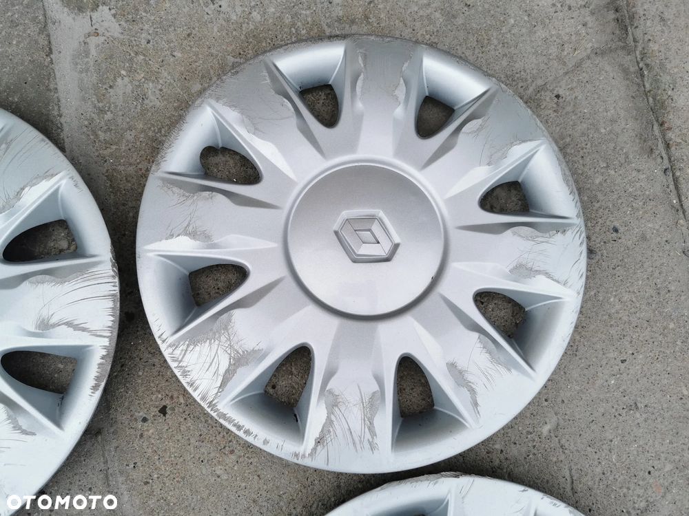 Renault Modus Megane Scenic Clio Twingo Kołpaki 15" KOMPLET - 5