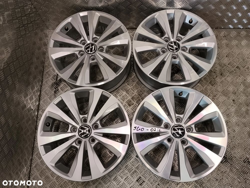 Felgi Vw Golf VI VII Passat Caddy T-Roc Tiguan Touran 6,5Jx16 et46 5x112 - 1