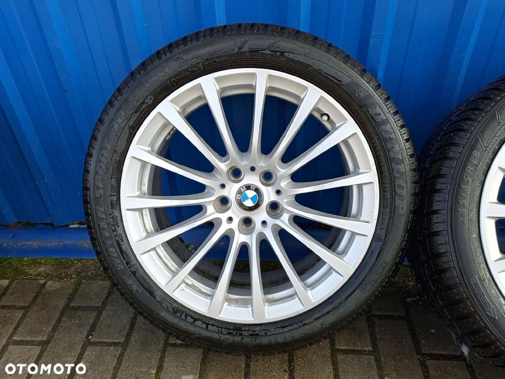 BMW 5 G30 G31 KOLA FELGI ALUFELGI OPONY ZIMA 245/45R18 SUPER STAN - 2