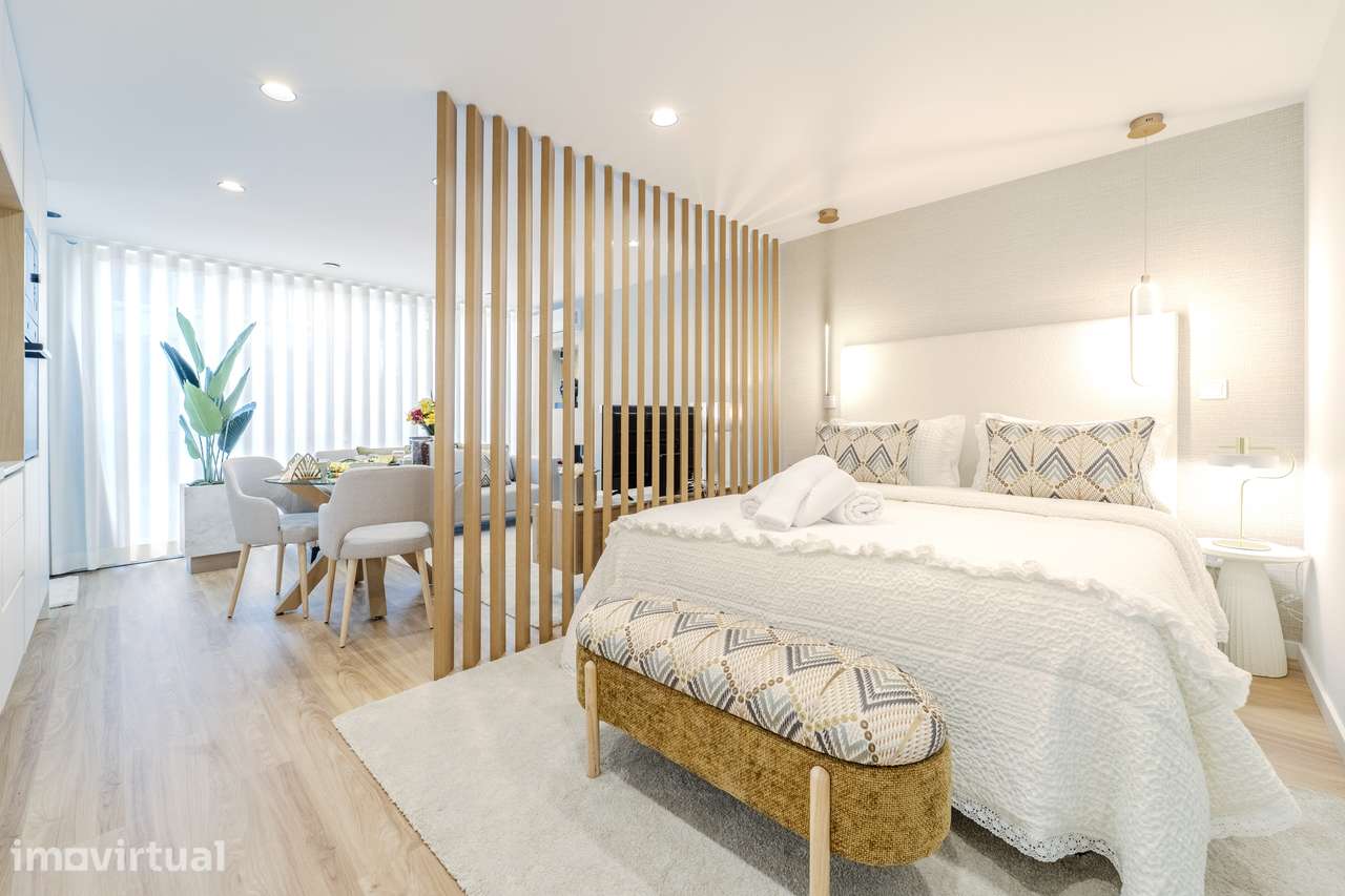Apartamento T0 novo em Braga, pronto a habitar - Grande imagem: 5/13