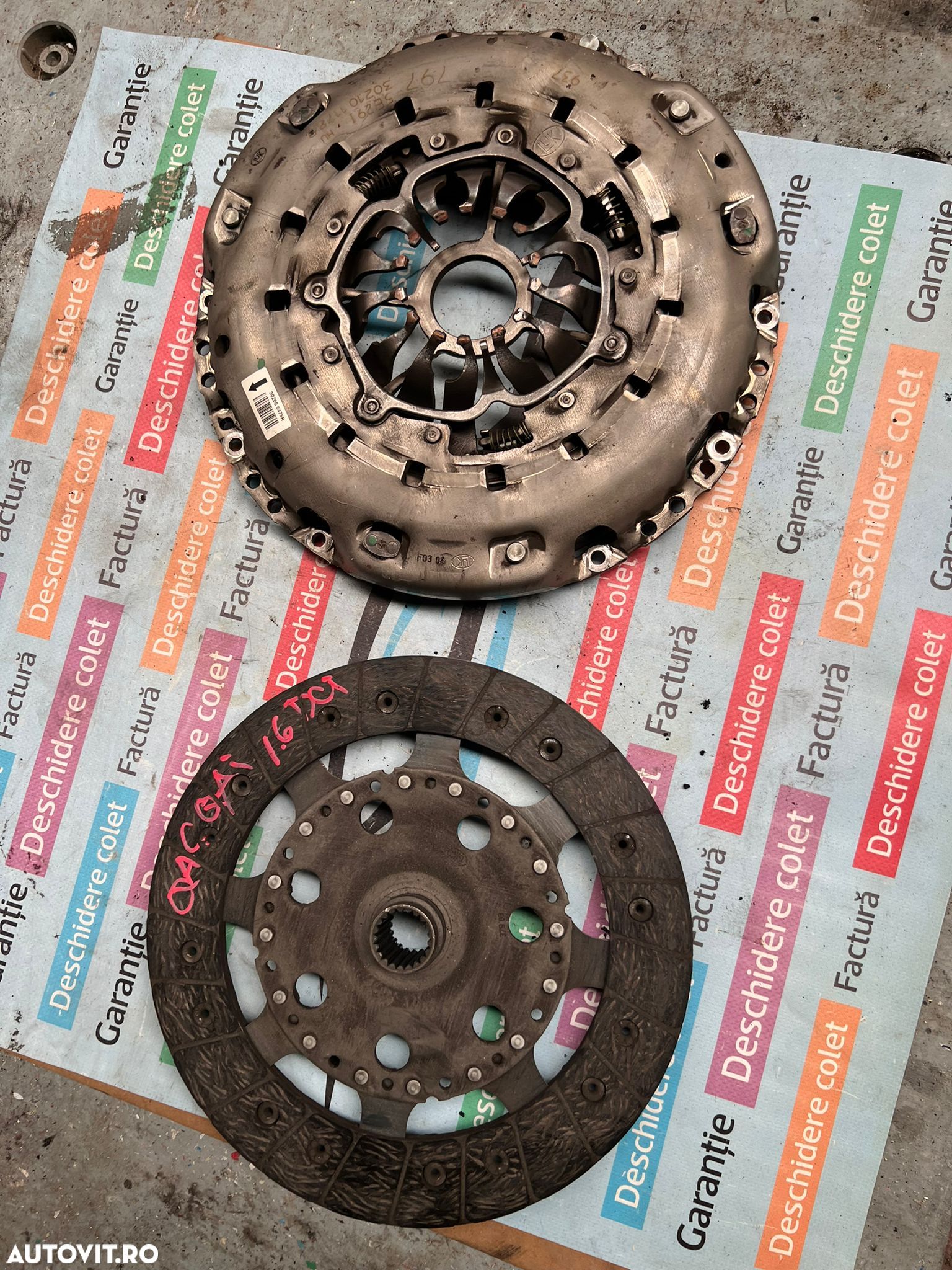 Disc placa de presiune Nissan Qashqai 1.6 dCi 2015 30205 6476 R - 1
