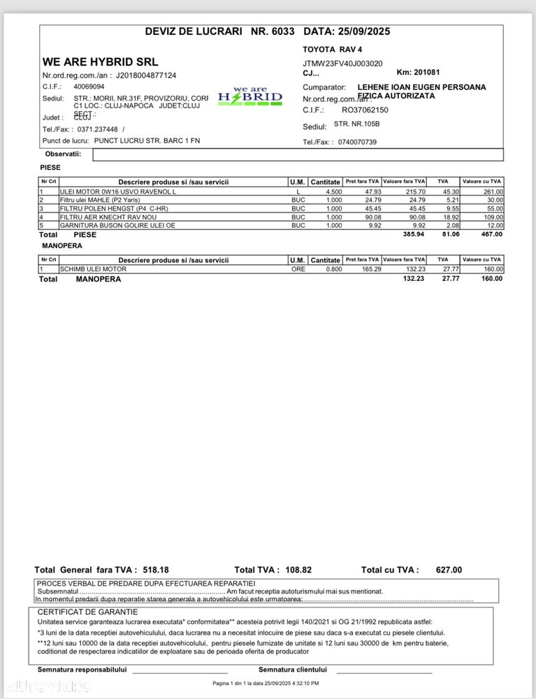 Toyota RAV4 2.5 Hybrid VVT-iE 4x2 Dynamic - 40