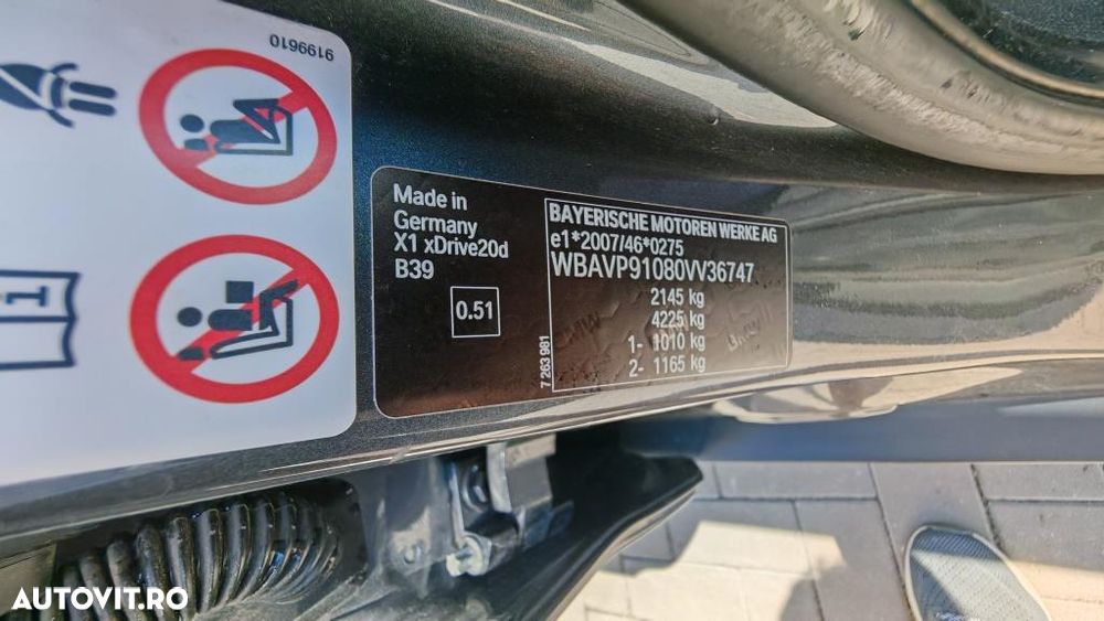 BMW X1 xDrive20d Aut. Sport Line - 35