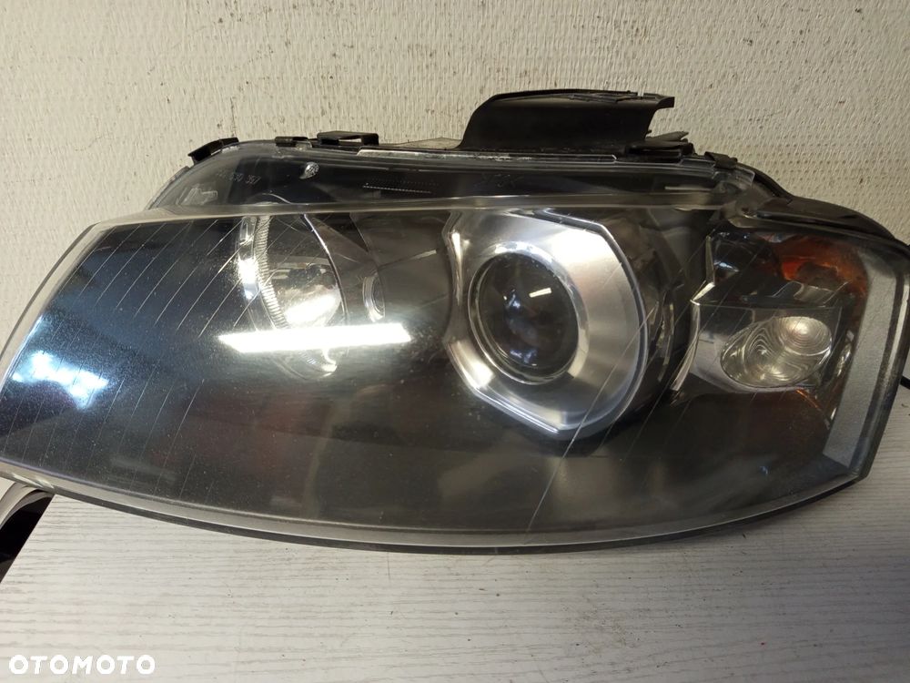 AUDI A3 8P 2003-08 REFLEKTOR XENON LEWY LUB PRAWY Z PRZETWORNICAMI 8P0941003M 8P0941004M - 2