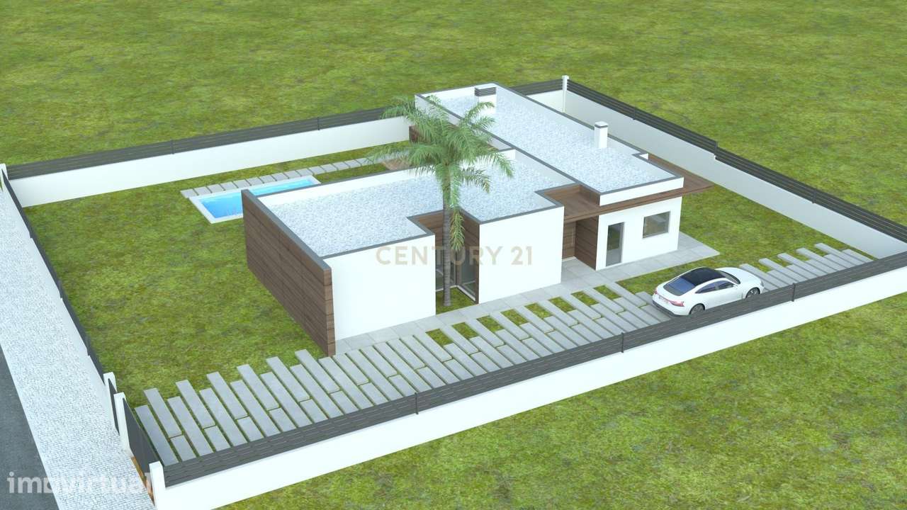 Moradia Térrea T4 com Piscina em Construção - Fernão Ferro - Grande imagem: 5/11