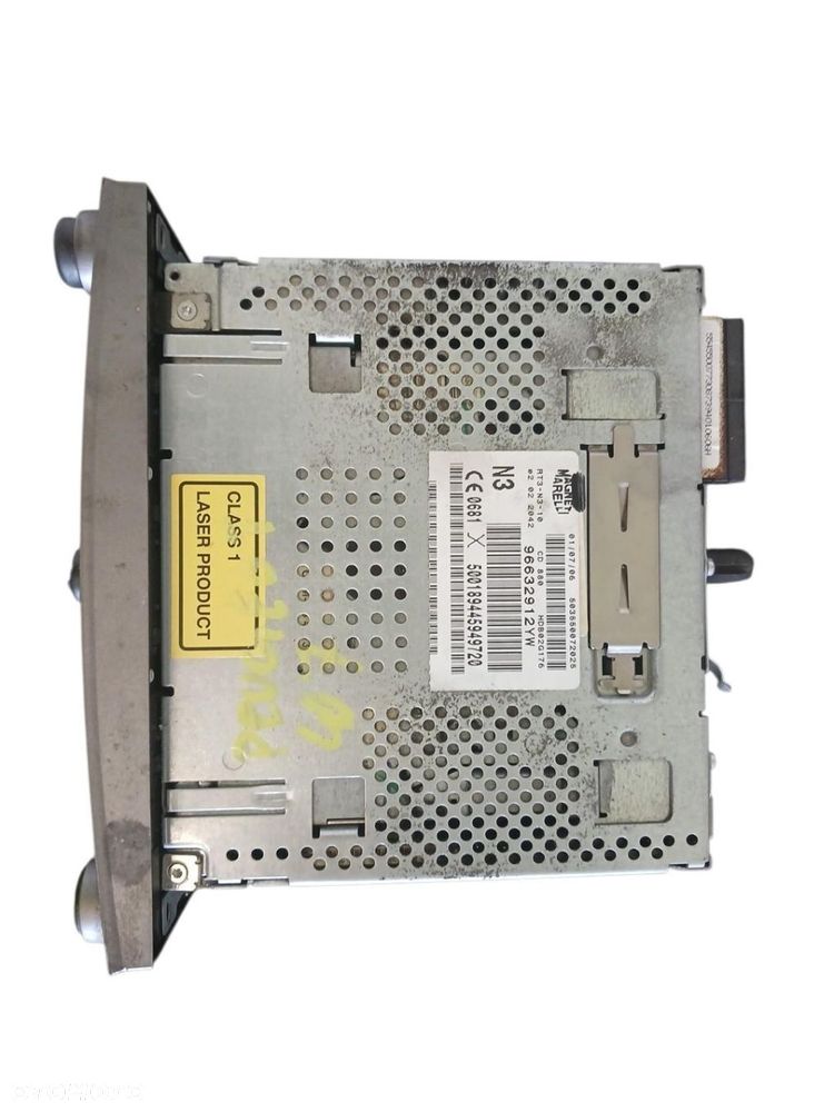 RADIO CD NAWIGACJA PEUGEOT 407 96632912YW - 2