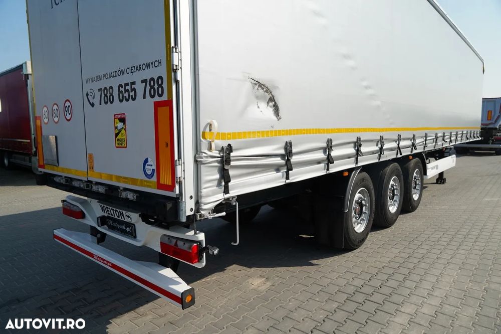 Wielton CORTINĂ / STANDARD / PONT CULISANT / PLAFON CULISANT / SAF - 13