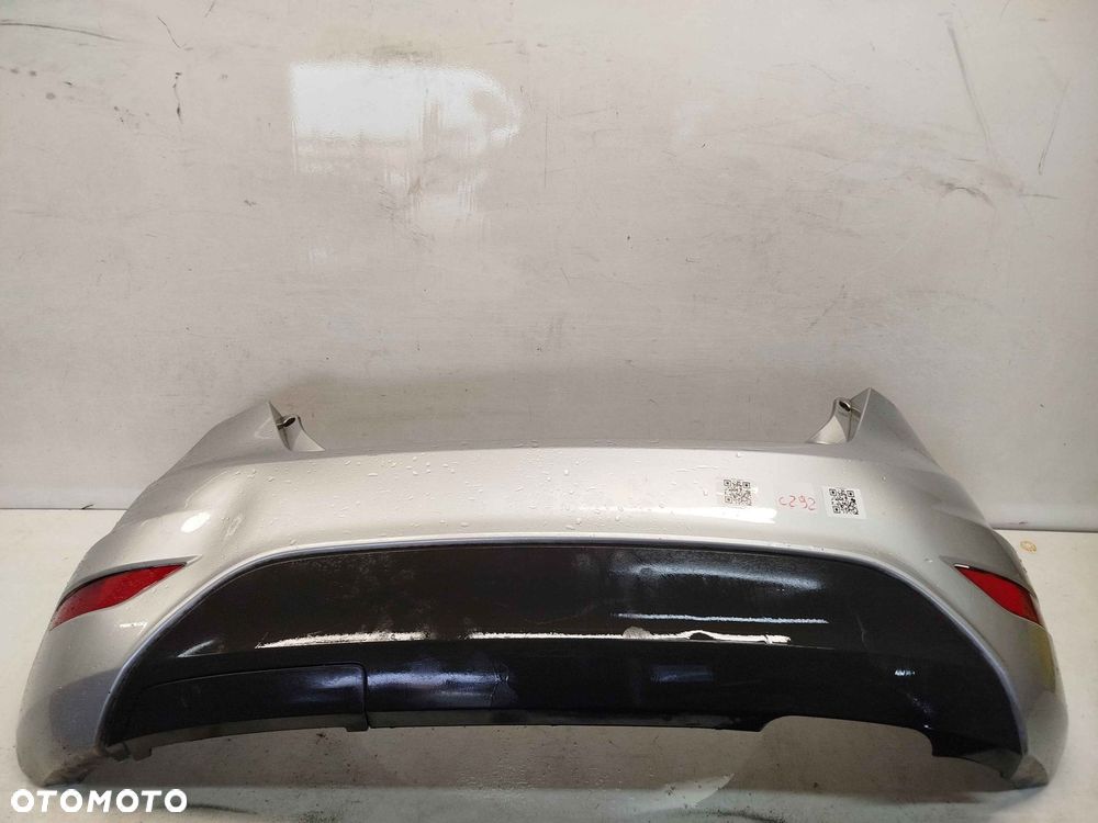 ^ ZDERZAK TYŁ TYLNY FORD FIESTA MK.7 7 VII MOONDUST SILVER SREBRNY - 1