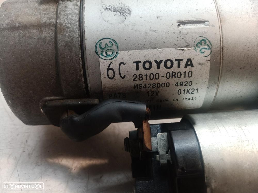 MOTOR ARRANQUE TOYOTA RAV 4 III 2008 - 2