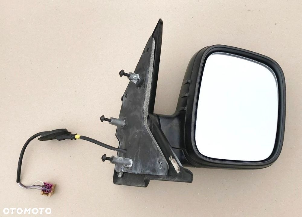 LUSTERKO 5-PIN PRAWE ELEKTRYCZNE CZARNE VW T5 TRANSPORTER MULTIVAN CARAVELLE - 4