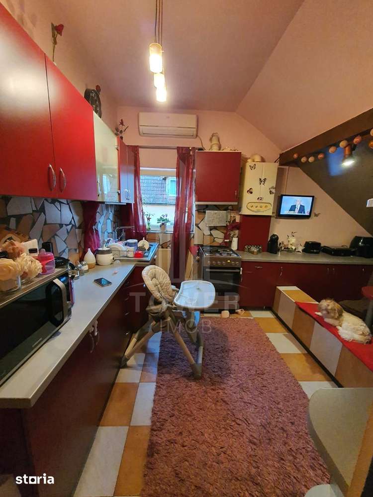 Apartament spațios 3 camere, 99 mp, mobilat și utilat, cu pod – etaj 2 — fotografia 2