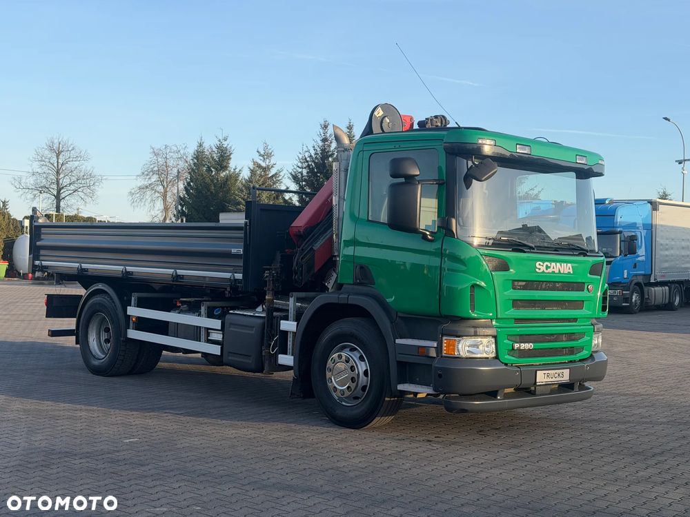 Scania P 280  WYWROTKA-3 STRONNA  HDS !!! - 4