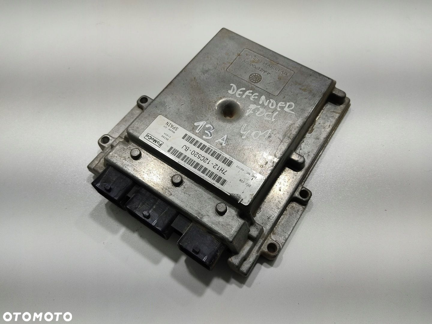 KOMPUTER STEROWNIK LAND ROVER DEFENDER 2.4 TDCI 7H12-12C520-BJ 7H1212C520BJ - 2