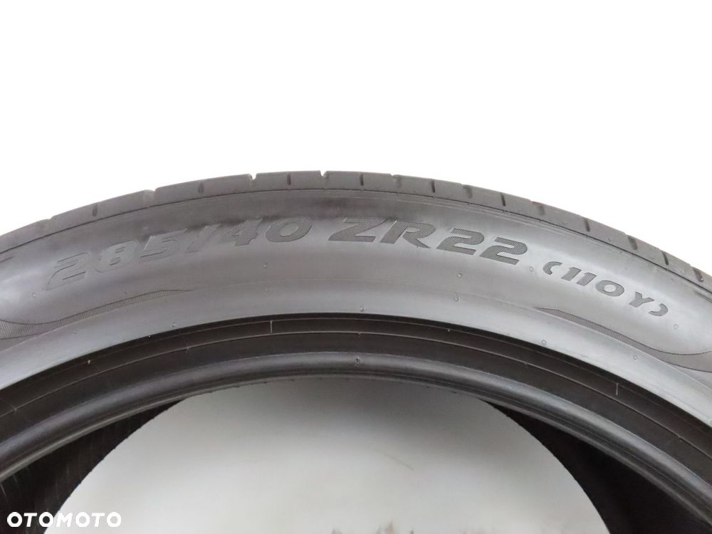 2x 285/40R22 ZR22 OPONY LETNIE Pirelli P Zero 110Y XL PNCS A8A - 6