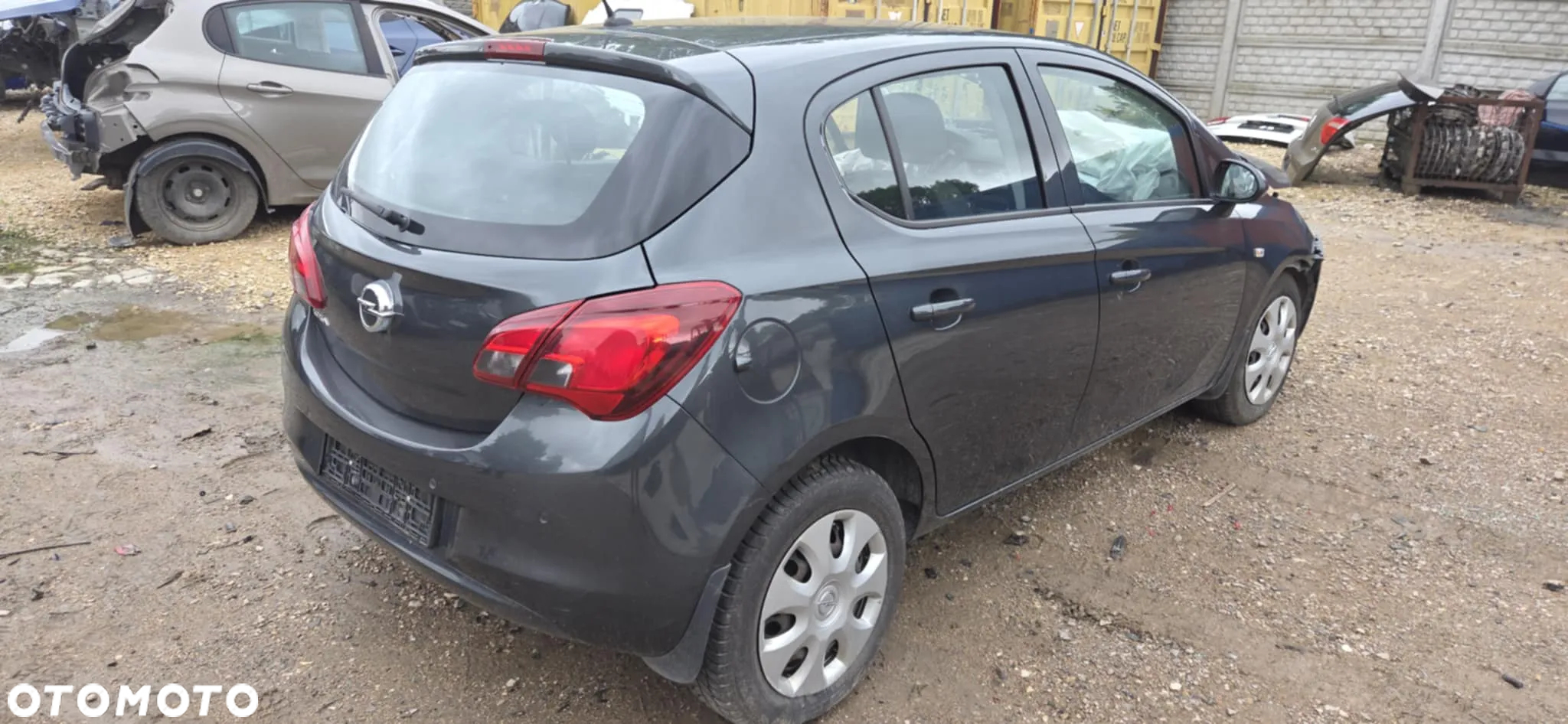 OPEL CORSA E półka tył roleta bagażnika 5 drzwi - 2