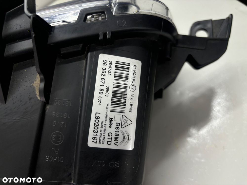 CITROEN C3 LAMPA LEWA LED VISION 9836267180 - 4