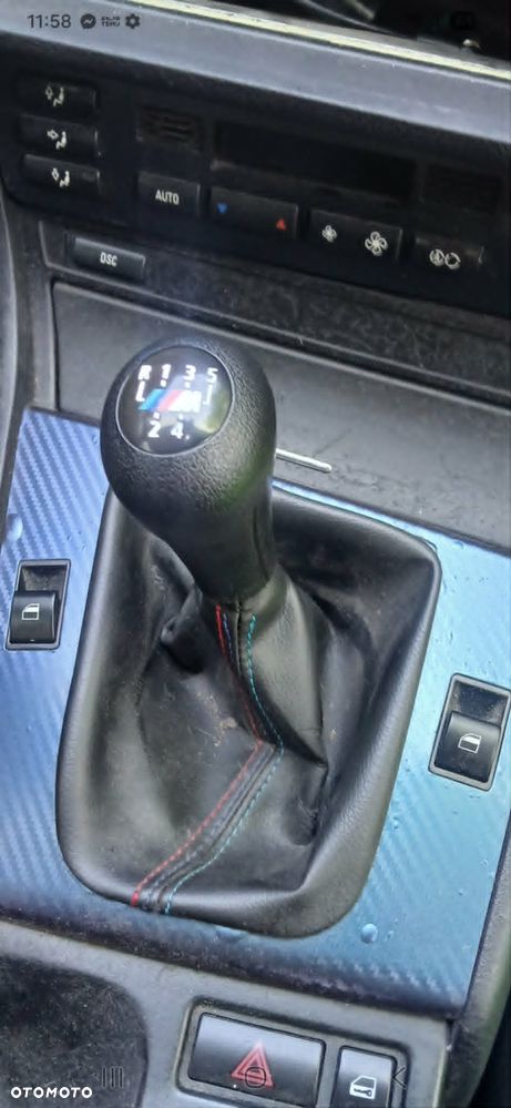 BMW E46 gałka zmiany biegów, mieszek. - 1