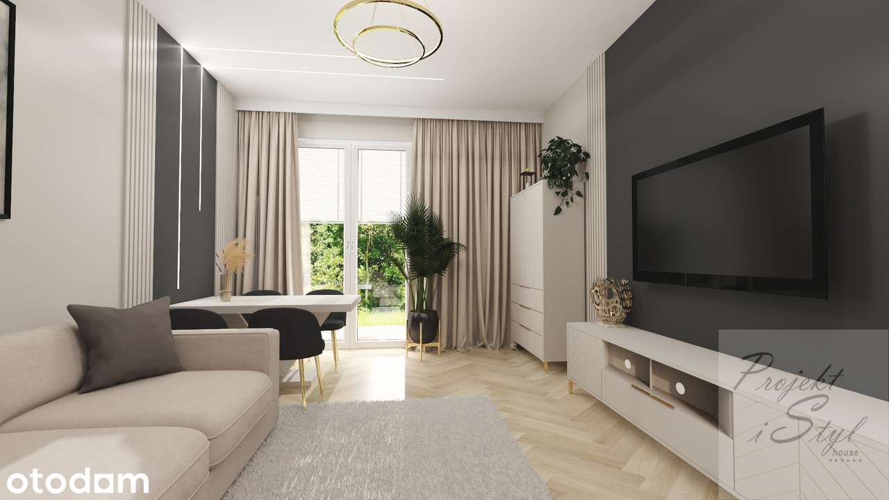 2-pokoje mieszkanie po generalnym remoncie, 46 m², 2 balkony, bezpośr