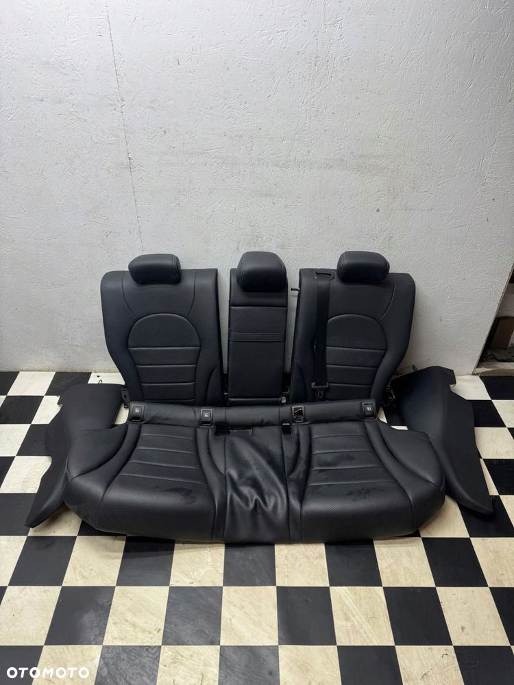 kanapa tył tylna mercedes c klasa w205 2014-2021 skóra - 2