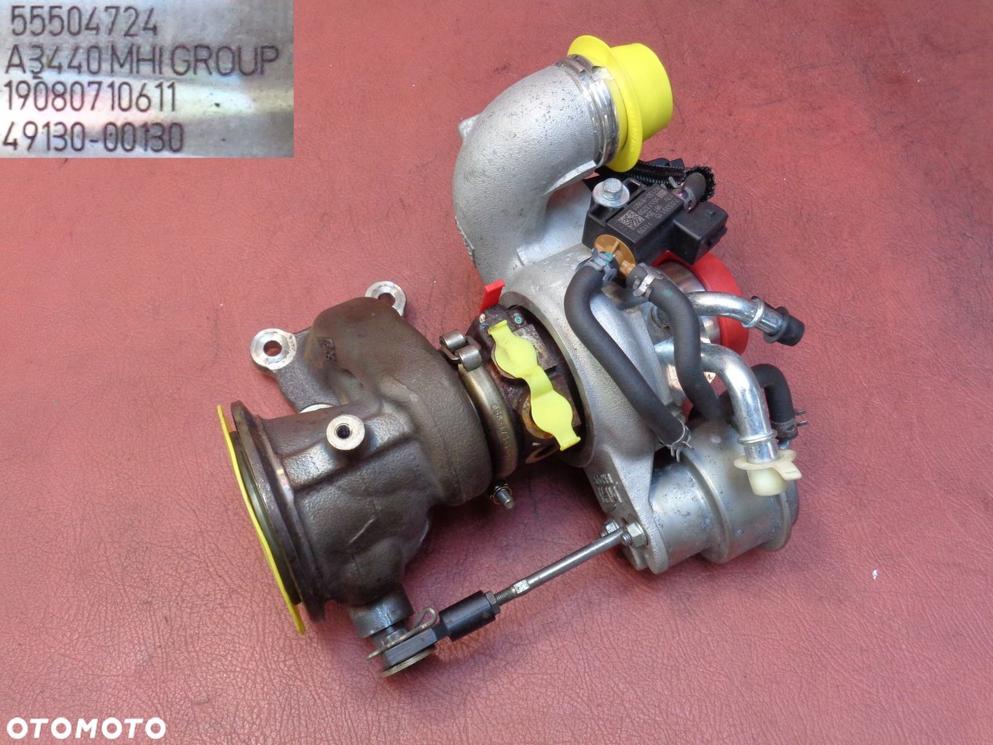 Turbosprężarka Opel Adam 1.0 Turbo B10XFL 55504724 - 1