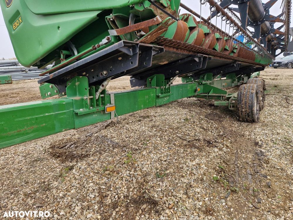 John Deere 630X HEADER PAIOASE si CARUCIOR TRANSPORT  ZURN SWW500-630X - 22