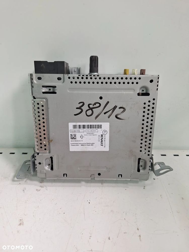 radio nawigacja 281153335R RENAULT CLIO IV CAPTUR   (38/12)