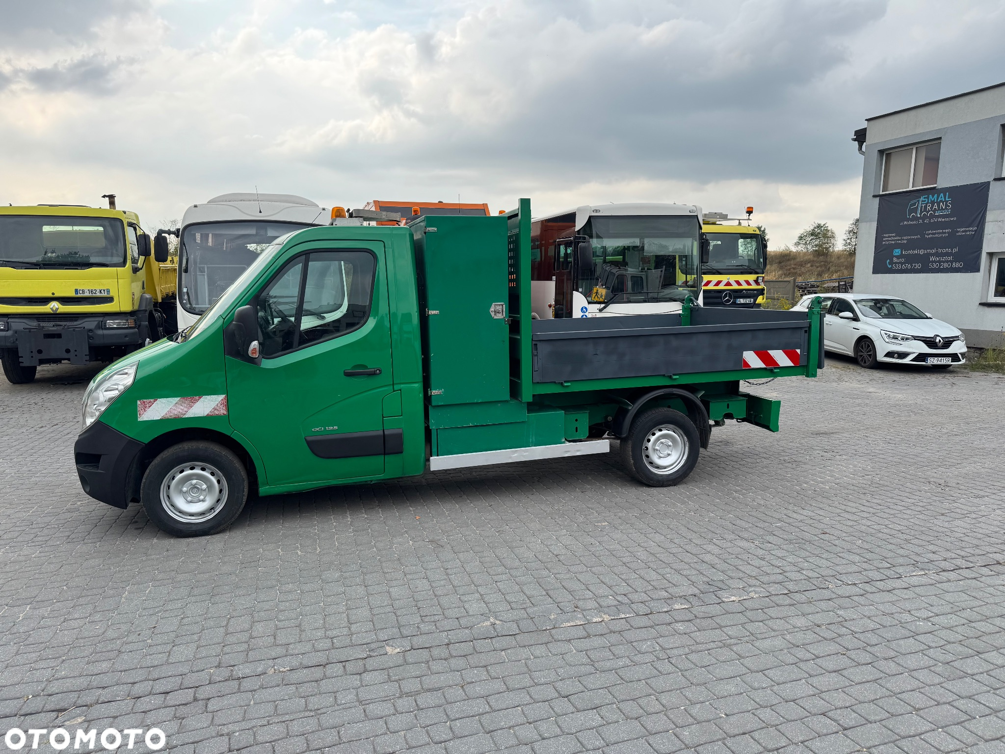 Renault Master Wywrotka 2011  Klima skrzynia narzędziowa - 12