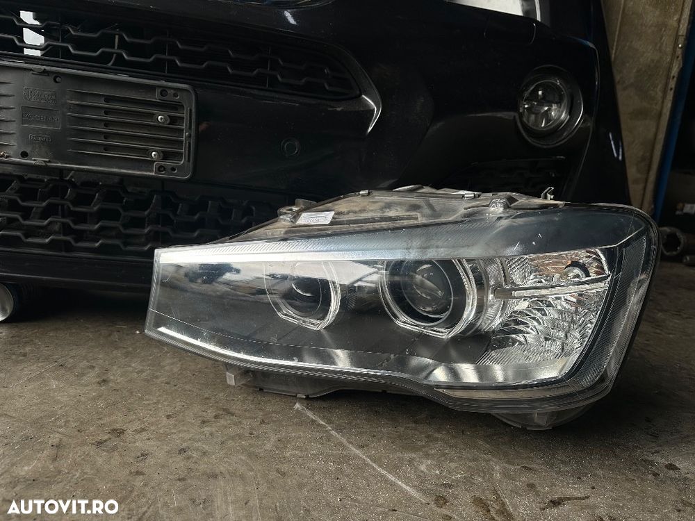 Fata completa BMW X4 (F26) 2014 2015 2016 2017 2018 bara fata 4 senzori faruri capota trager radiator aripi - 8