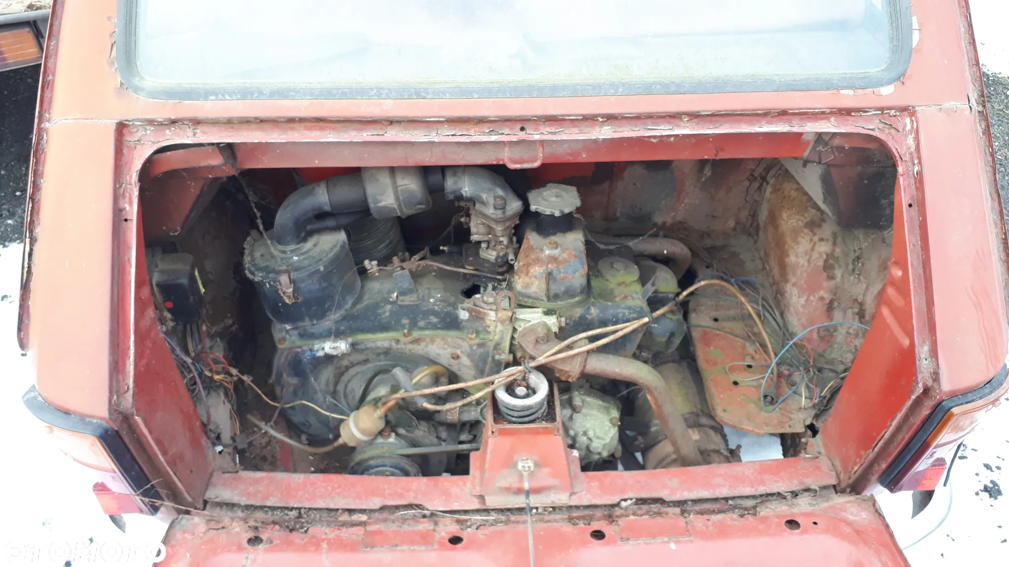 Fiat 126p Zderzak Maska Drzwi Szyby Koła Silnik Zawieszenie inne - 6
