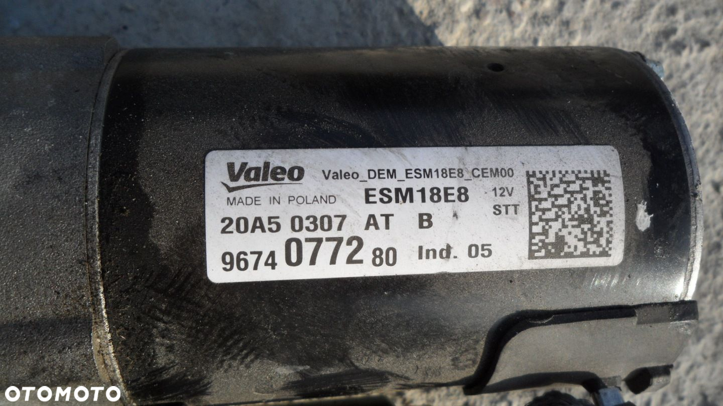 ROZRUSZNIK DO PEUGEOT 208 GTI 1.6THP 9674077280 - 2