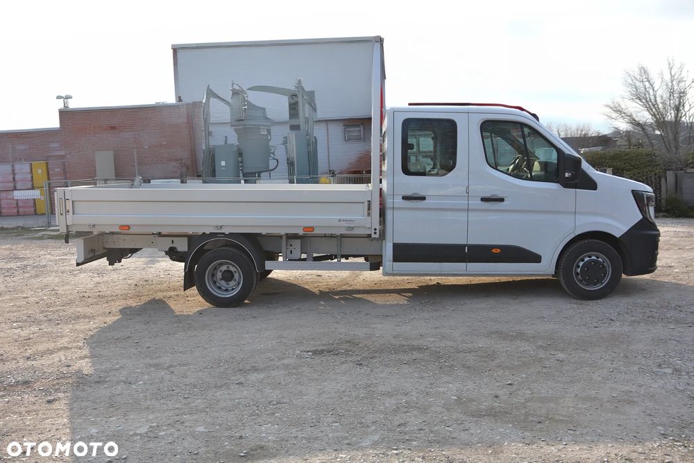 Renault Master Doka Byrygadówka Skrzynka otwarta 7 osób 170KM RWD-DBL EXTRA L4 3.5t na haku - 8