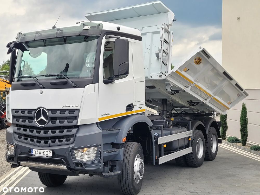 Mercedes-Benz AROCS 3340 / HYDROBURTA / 6x6 / MEILLER / - 1