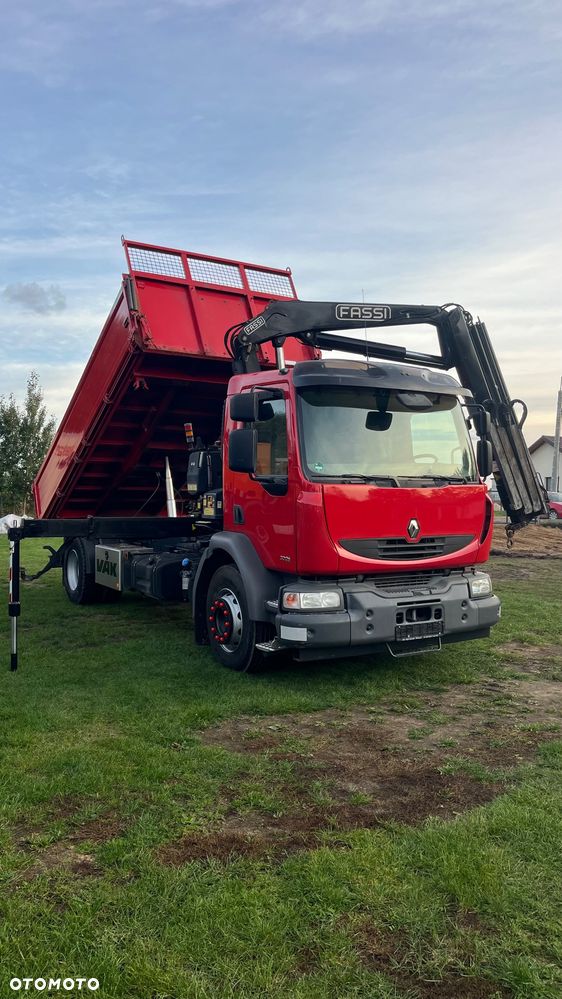 Renault Midlum 18 Dmc Hds Fassi 120 XP Sterowanie Radiowe 5-6 funkcja wyjście na rotator + Wywrotka Dautel Stan Wzorowy Sprowadzona (nie Palfinger Hiab Meiller Kipper Kh Kipper Schwarzmuller) - 6