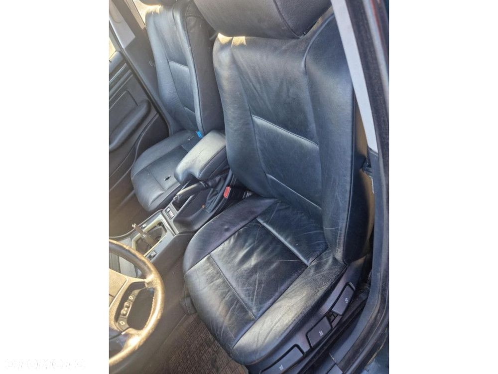 BMW E46 KOMBI FOTELE KOMPLET SKÓRA GRZANE LEWY PRAWY KANAPA BOCZKI - 3