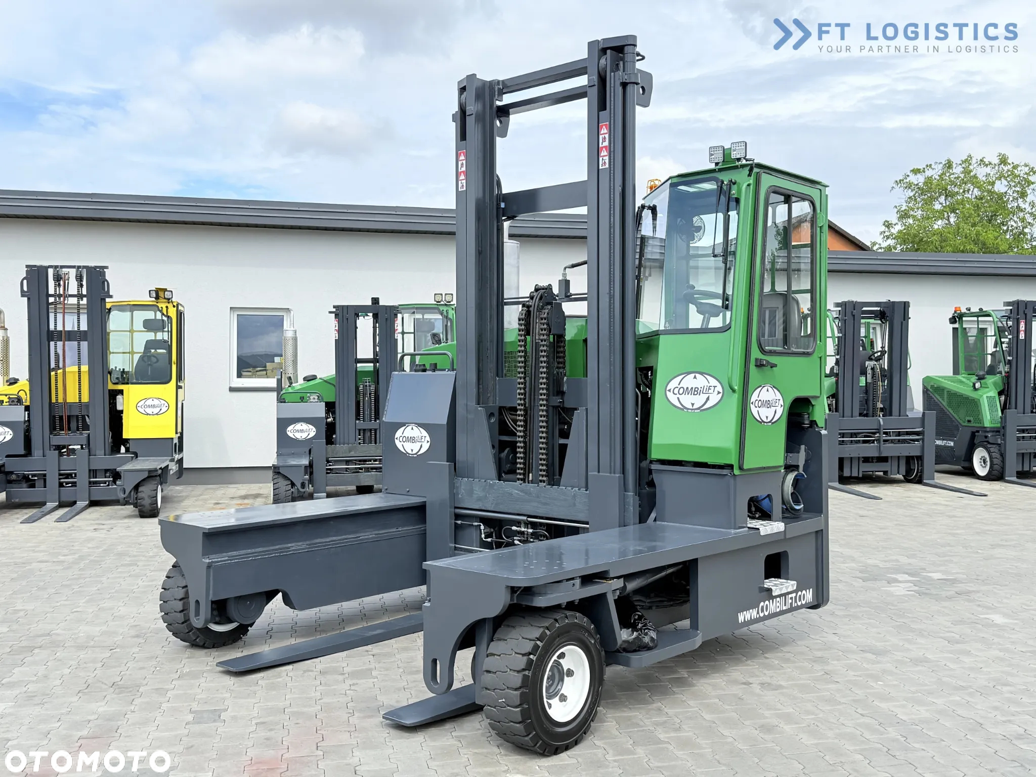 Combilift C8000 / GAS / DUPLEX - 4700MM / POZYCJONER / WOLNY SKOK / PEŁNA OGRZEWANA KABINA / JEDYNIE 5141H / STAN - JAK NOWY! - 2