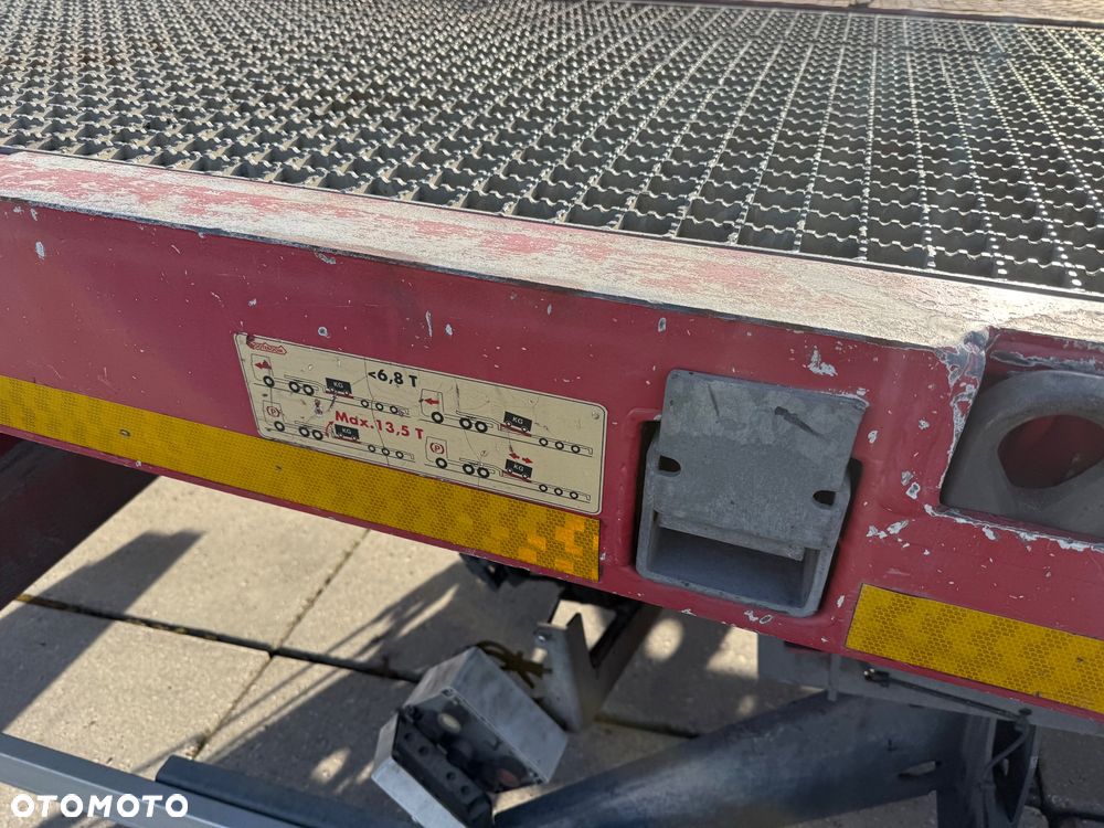 Nooteboom Nooteboom / 3 Osie / Skrętna oś / Osie SAF / Najazdy hydrauliczne + balkon / Poszerzenia / Sprowadzona / STAN BDB / / / - 10