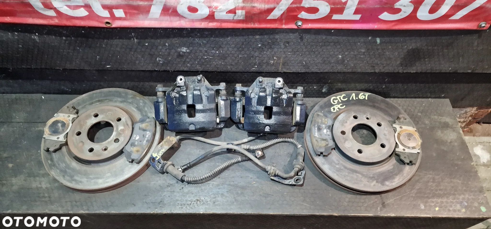ZACISKI HAMULCOWE PRZEDNIE+Tarcze 321mm OPEL ASTRA J GTC OPC - 1