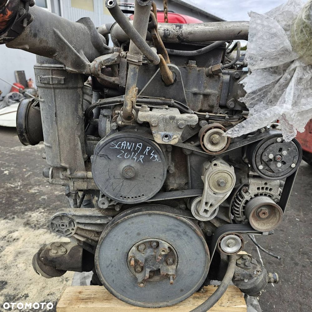 SILNIK KOMPLETNY SCANIA R490 DC13125 E6 EGR FV23 - 8