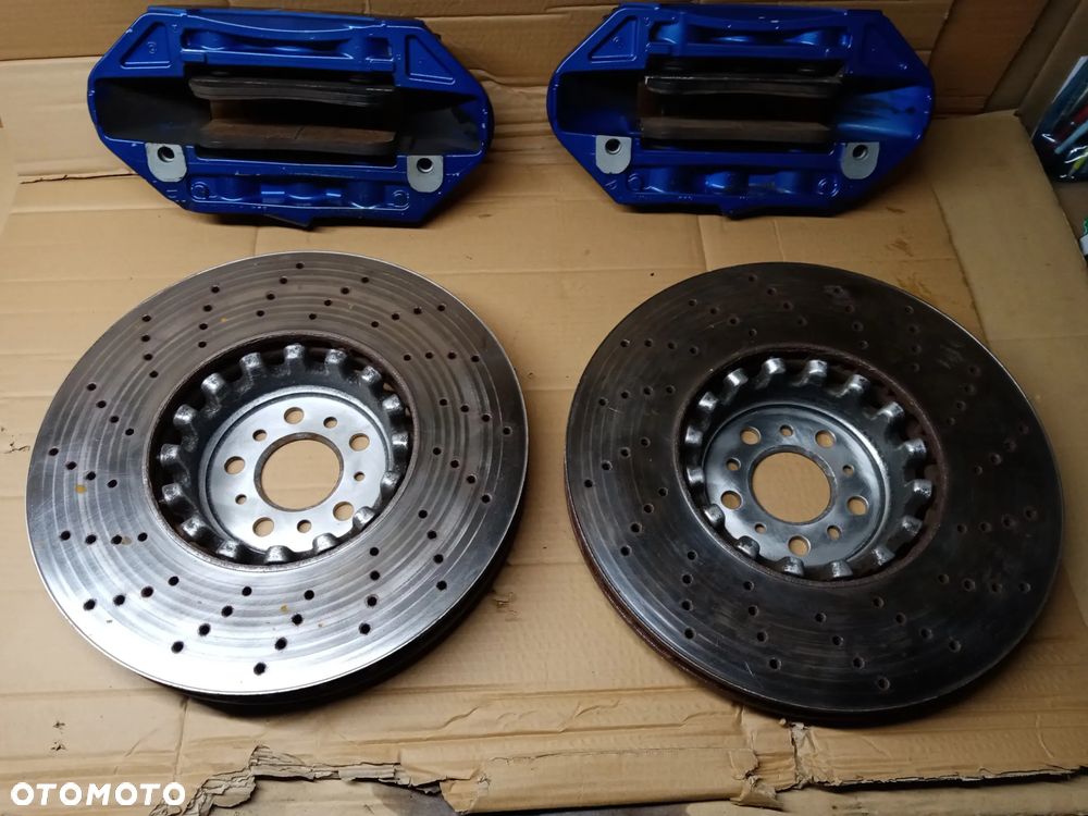 Tarcze hamulcowe przód przednie zaciski komplet BMW M5 G30 F90 4.4 - 7