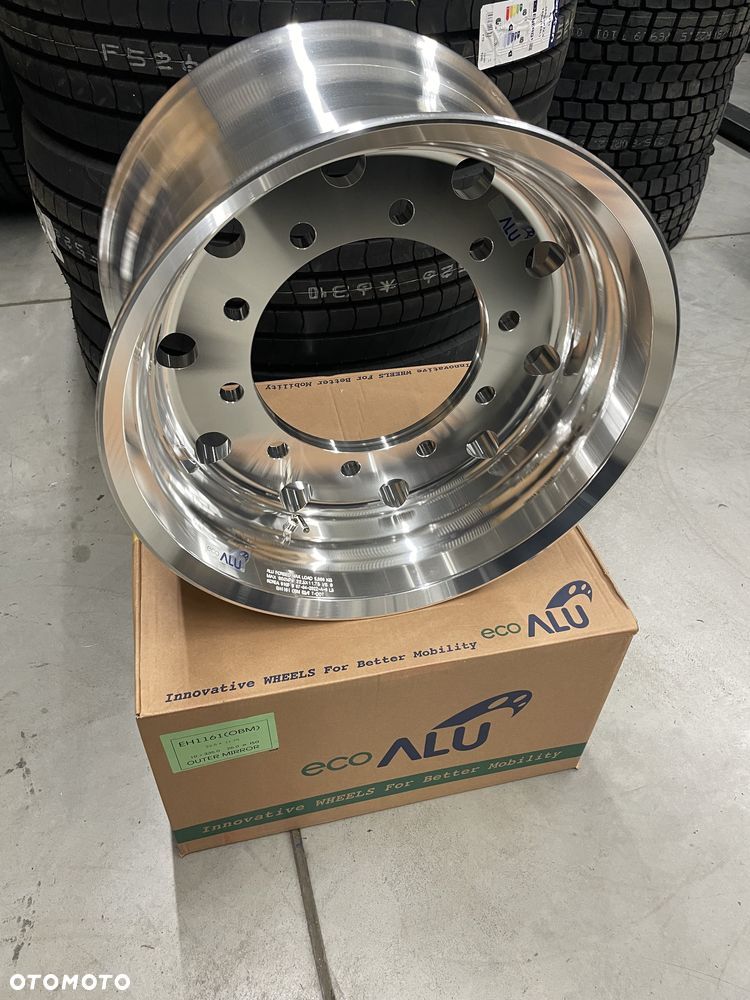 1300netto FELGA aluminiowa 11.75 22.5 ET0 zero ALU naczepa cysterna
