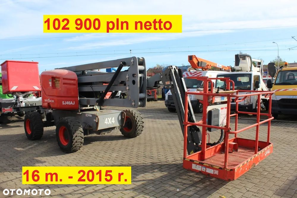 Genie koszowy zwyżka terenowy 4x4 16 m 17 m 18 m 20 m 21 m - 2