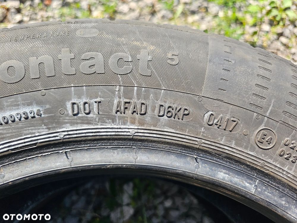 Opony letnie CONTINENTAL 185/65R15 88H CONTIECOCONTACT 5 (4szt.) (2x4,0 2x4,5) (DOT: 4x0417) L900 - 8